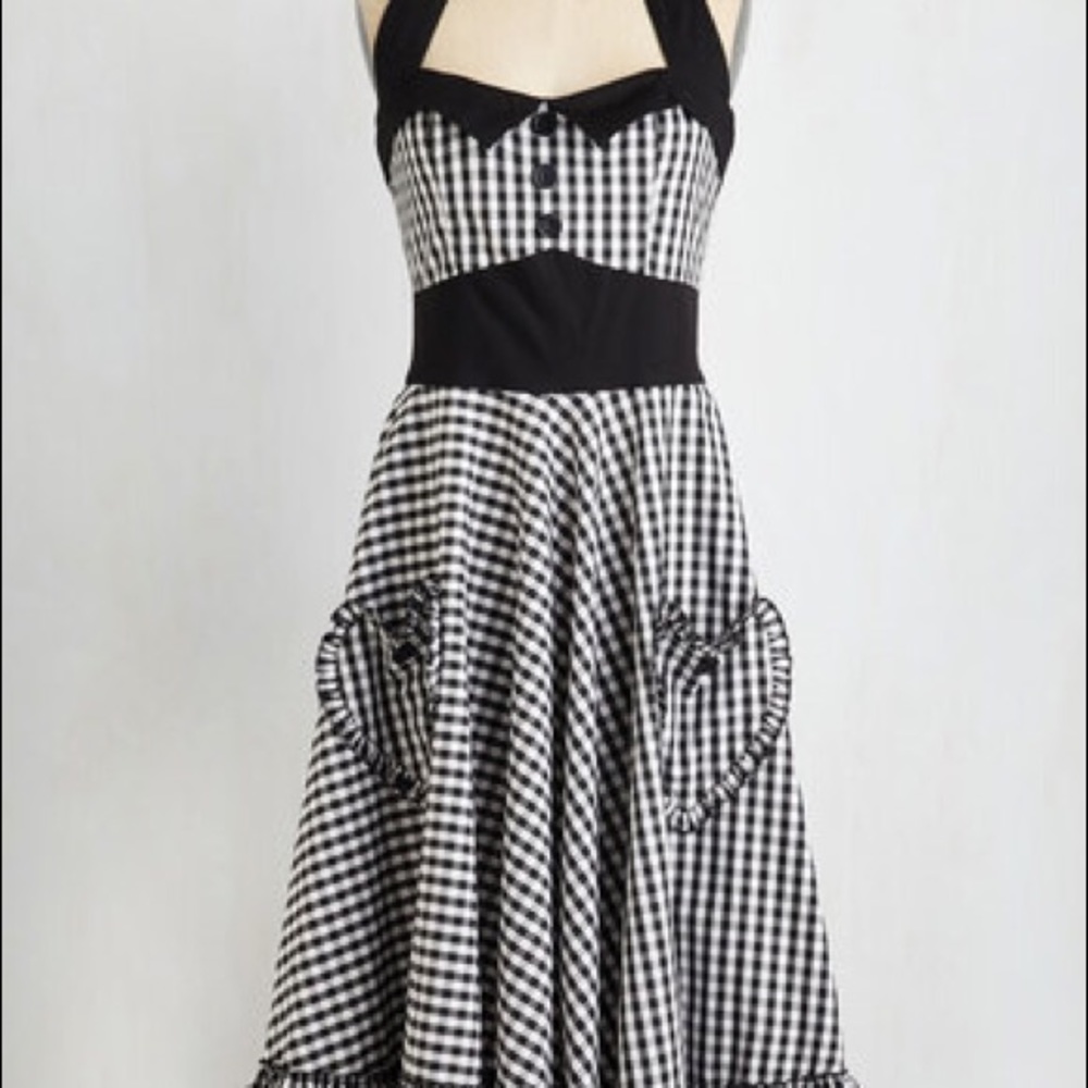 Salt and Pepper Sun Dress
